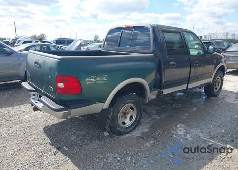 2001 Ford F-150 King Ranch Edition/Lariat/Xlt z USA, uszkodzony, nr VIN 1FTRW08L71KB76666